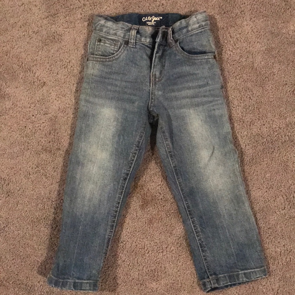 Cat & Jack Jeans .. worn once!